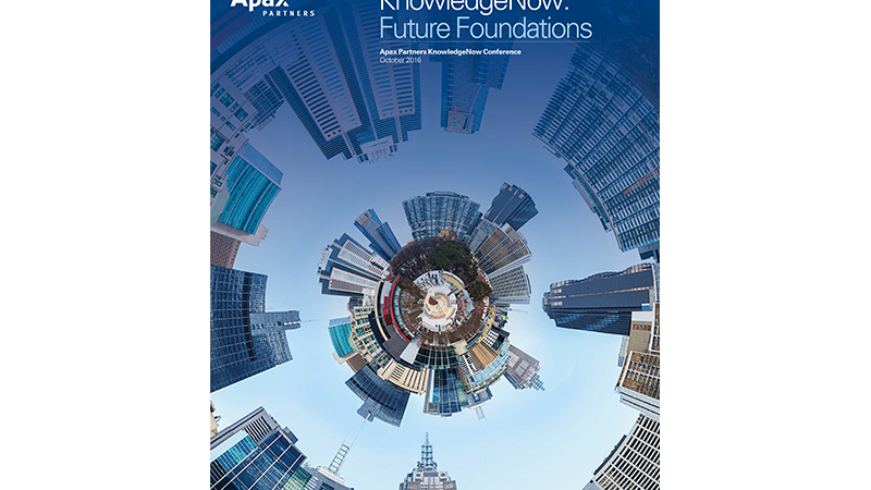 KnowledgeNow 2016 - Future Foundations